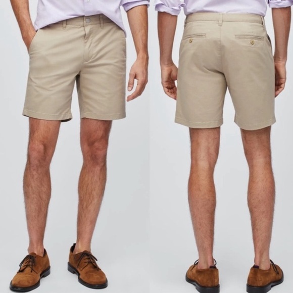 Bonobos Other - NWT Bonobos Stretch Washed Chinos Shorts in Khaki size 40 full sail off white